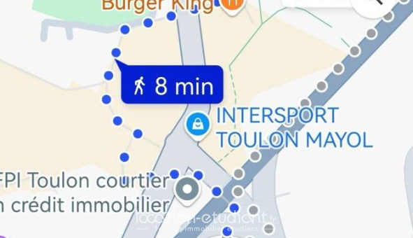 Colocation étudiante Studio &agrave; Toulon (83200)