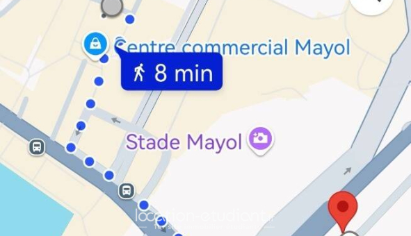 Colocation étudiante Studio &agrave; Toulon (83200)