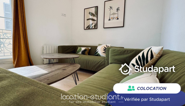 Colocation étudiante Studio &agrave; Toulon (83200)