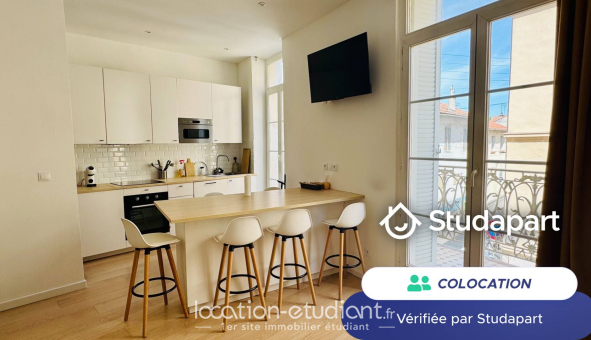 Colocation étudiante Studio &agrave; Toulon (83200)