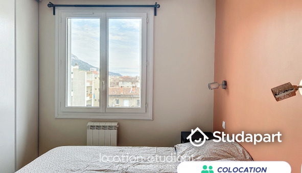 Colocation étudiante Studio &agrave; Toulon (83200)