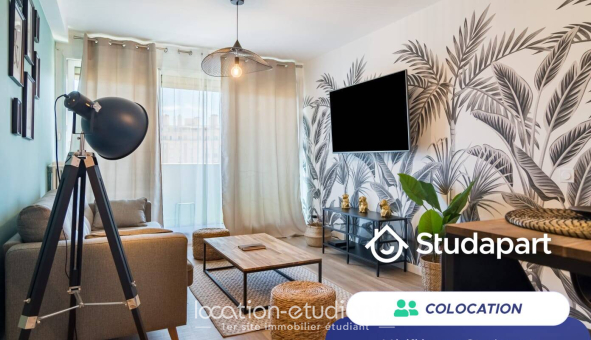 Colocation étudiante Studio &agrave; Toulon (83200)