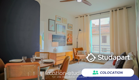 Colocation étudiante Studio &agrave; Toulon (83200)