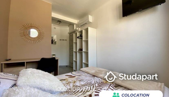 Colocation étudiante Studio &agrave; Toulon (83200)