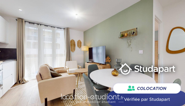 Colocation étudiante Studio &agrave; Toulon (83200)