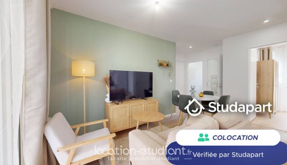 Colocation étudiante Studio &agrave; Toulon (83200)