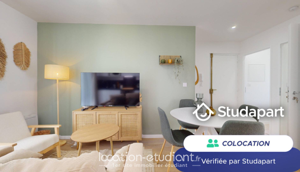 Colocation étudiante Studio &agrave; Toulon (83200)
