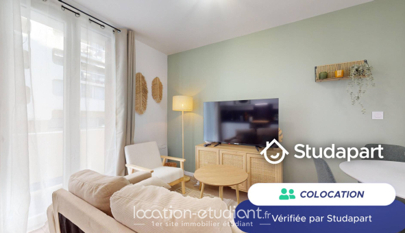 Colocation étudiante Studio &agrave; Toulon (83200)