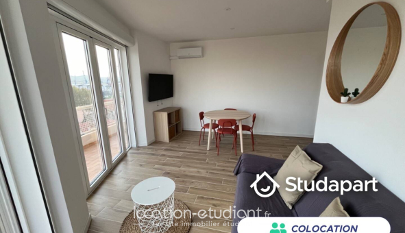 Colocation étudiante Studio &agrave; Toulon (83200)