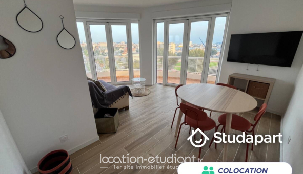 Colocation étudiante Studio &agrave; Toulon (83200)