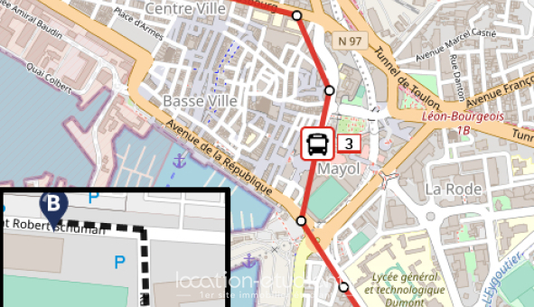 Colocation étudiante T5 &agrave; Toulon (83200)
