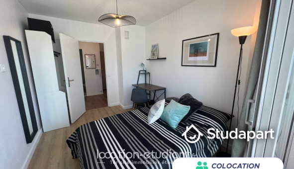 Colocation étudiante Studio &agrave; Toulon (83200)
