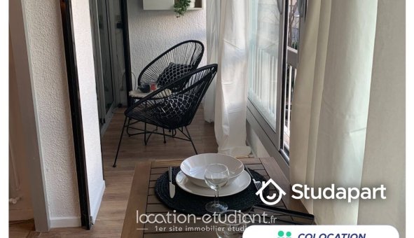 Colocation étudiante Studio &agrave; Toulon (83200)
