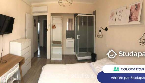 Colocation étudiante Studio &agrave; Toulon (83200)