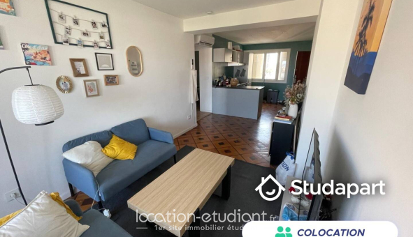 Colocation étudiante Studio &agrave; Toulon (83200)