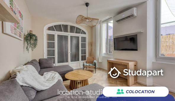 Colocation étudiante Studio &agrave; Toulon (83200)