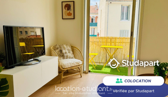Colocation étudiante Studio &agrave; Toulon (83200)