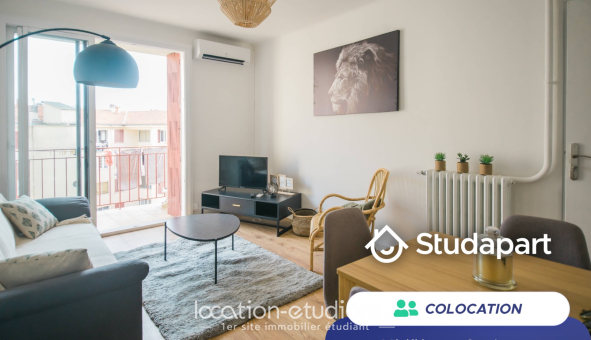 Colocation étudiante T4 &agrave; Toulon (83200)