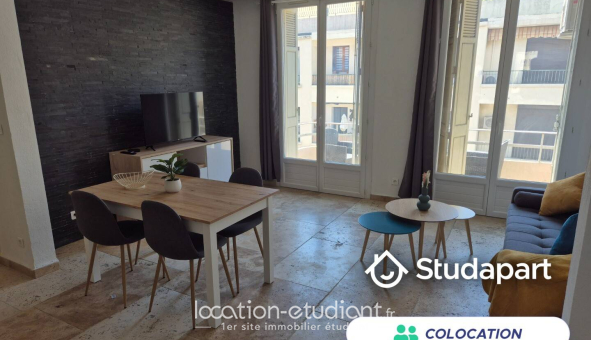 Colocation étudiante Studio &agrave; Toulon (83200)