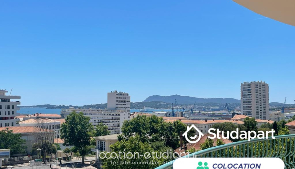 Colocation étudiante T5 &agrave; Toulon (83200)