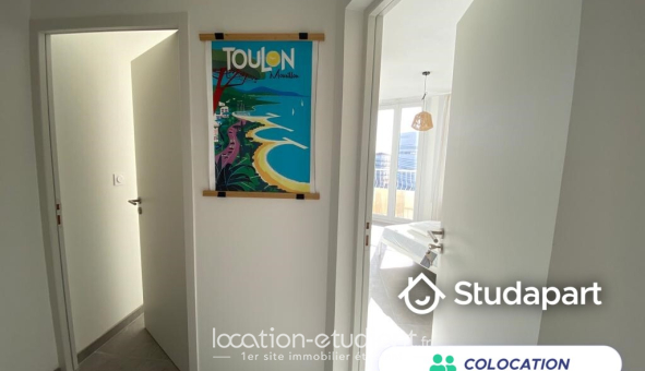 Colocation étudiante T5 &agrave; Toulon (83200)
