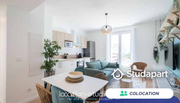 Colocation étudiante Studio &agrave; Toulon (83200)