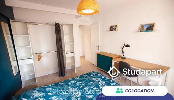 Colocation étudiante T4 &agrave; Toulon (83200)