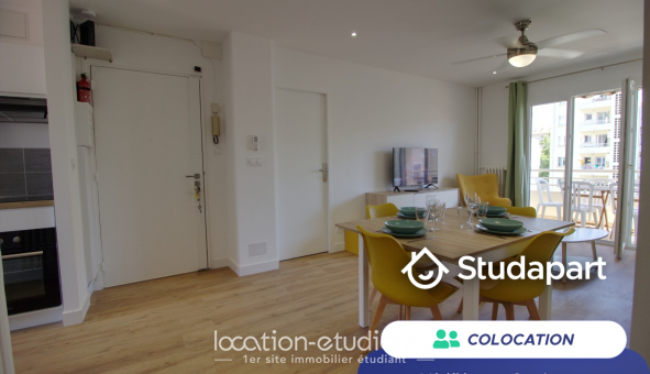 Colocation étudiante T4 &agrave; Toulon (83200)