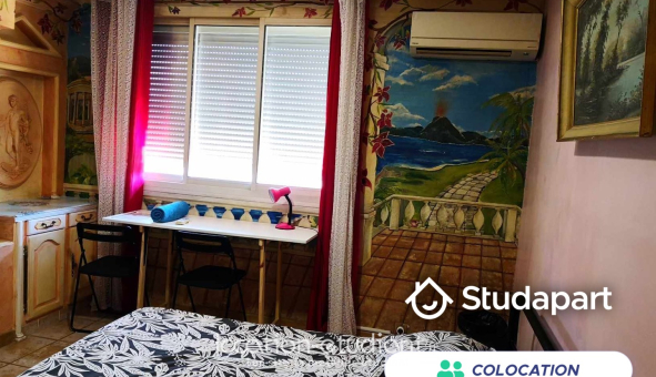 Colocation étudiante Studio &agrave; Toulon (83200)
