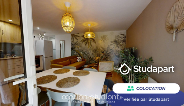 Colocation étudiante T4 &agrave; Toulouse (31500)