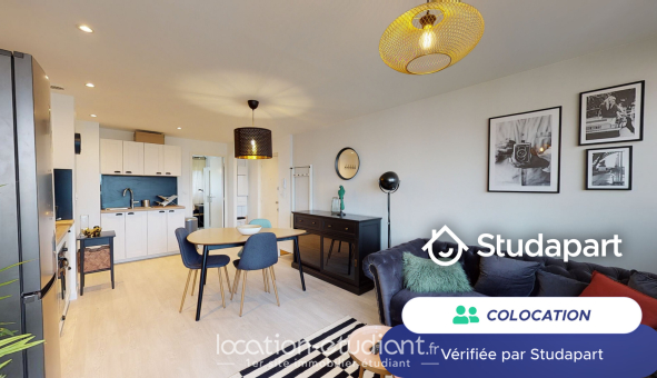 Colocation étudiante Studio &agrave; Toulouse (31500)