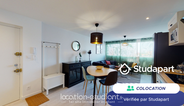 Colocation étudiante Studio &agrave; Toulouse (31500)