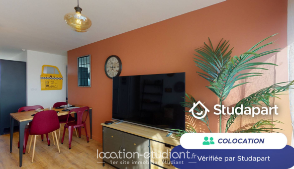 Colocation étudiante Studio &agrave; Toulouse (31500)