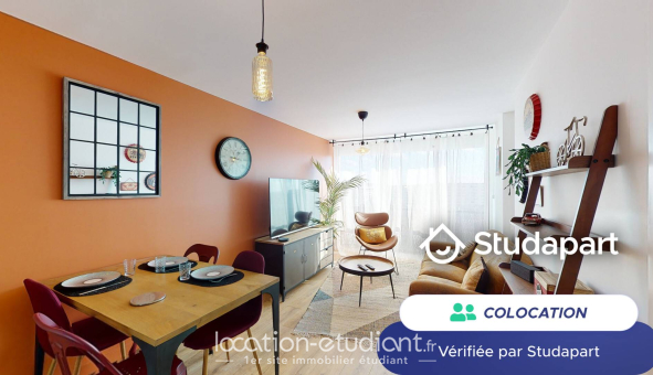 Colocation étudiante Studio &agrave; Toulouse (31500)