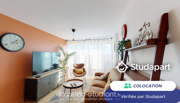 Colocation étudiante Studio &agrave; Toulouse (31500)