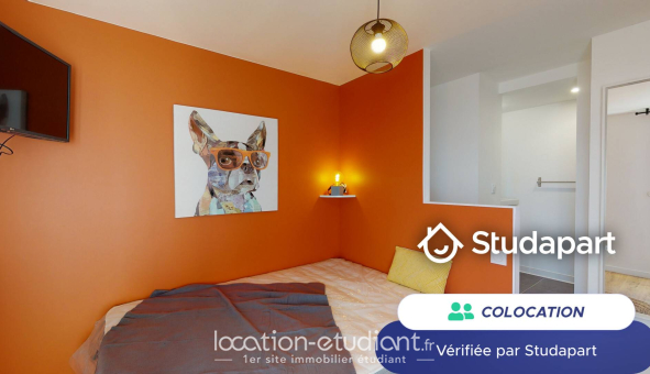 Colocation étudiante Studio &agrave; Toulouse (31500)