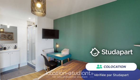 Colocation étudiante Studio &agrave; Toulouse (31500)