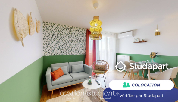 Colocation étudiante Studio &agrave; Toulouse (31500)