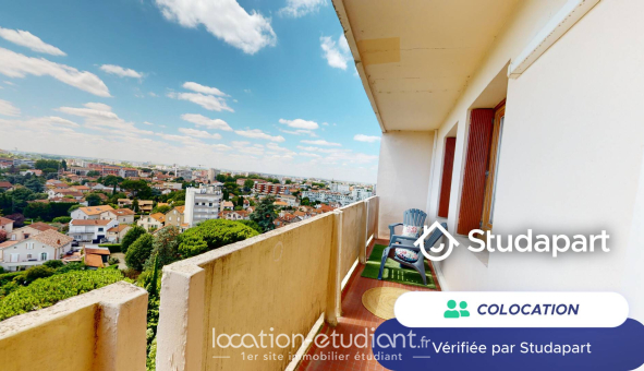 Colocation étudiante Studio &agrave; Toulouse (31500)