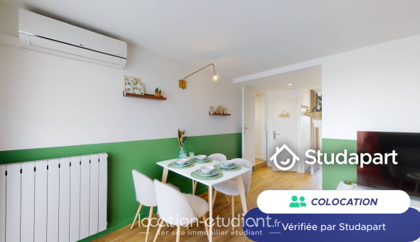 Colocation étudiante Studio &agrave; Toulouse (31500)