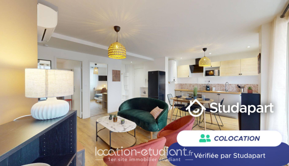 Colocation étudiante Studio &agrave; Toulouse (31500)