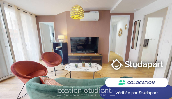Colocation étudiante Studio &agrave; Toulouse (31500)
