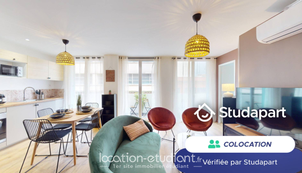 Colocation étudiante Studio &agrave; Toulouse (31500)