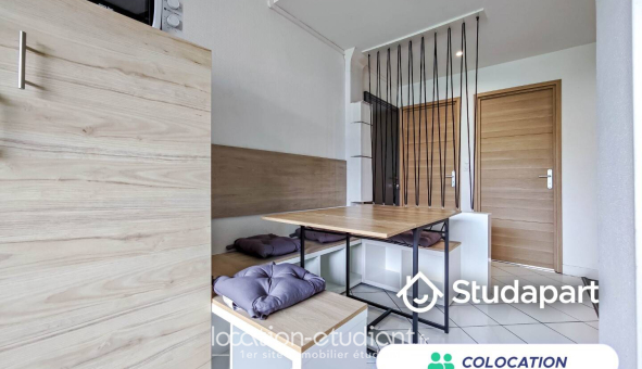 Colocation étudiante Studio &agrave; Toulouse (31500)