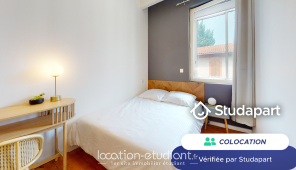 Colocation étudiante Studio &agrave; Toulouse (31500)