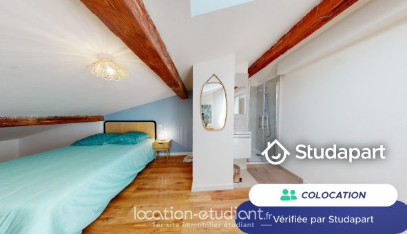 Colocation étudiante Studio &agrave; Toulouse (31500)