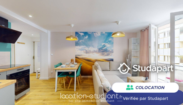 Colocation étudiante Studio &agrave; Toulouse (31500)