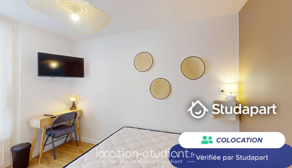 Colocation étudiante Studio &agrave; Toulouse (31500)