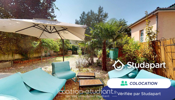 Colocation étudiante Studio &agrave; Toulouse (31500)