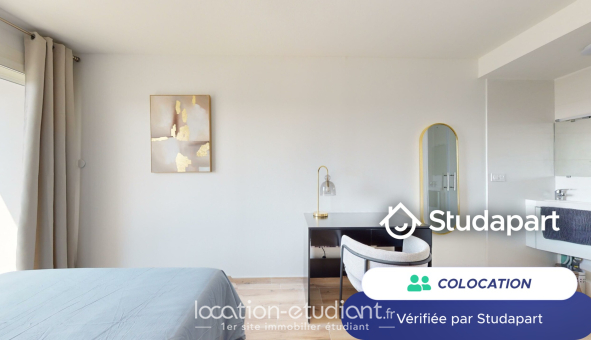 Colocation étudiante Studio &agrave; Toulouse (31500)